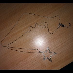 Long hanging necklace